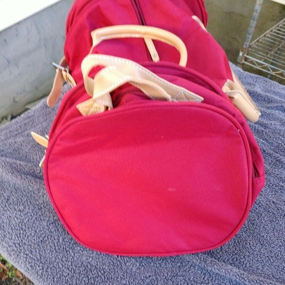 3 PC Set Overnight Trio Canvas Folding Duffle Bag Luggage (1) Medium 2 Smaller - Picture 5 of 8